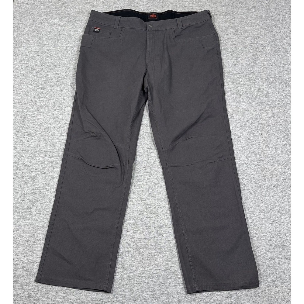 Brunt Pants Mens Size 40x32 Gray Canvas Straight Outdoor Workwear Work